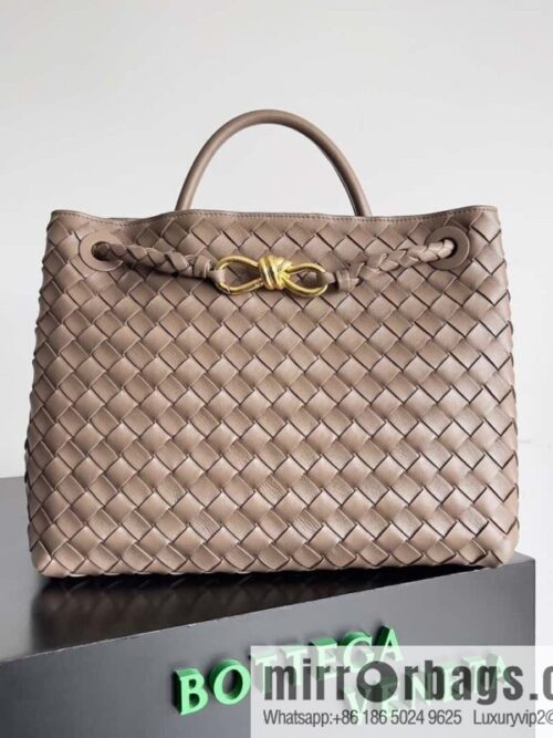 IMG_6651-800x800cswfgh400kg54262_20250718233831.jpg BV Bottega Veneta2023 new Andiamo woven handbag, medium, model number: 743572 khaki
