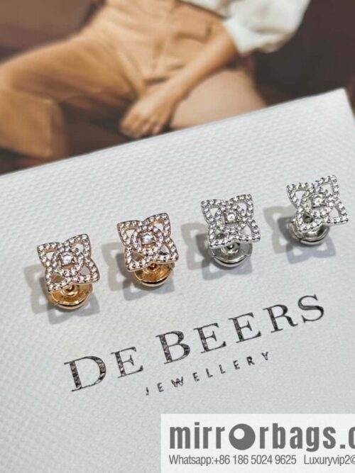 IMG_6833-800x8004yf30dvceln111675_20250702084650.jpg ❗️New ❗️ New ☑️ De Beers De Beers Mini Lotus Lotus Stud Earrings