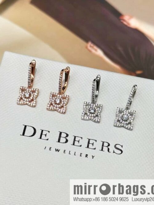 IMG_6851-800x800c0bkwurvtt3111656_20250702084610.jpg ❗️New ❗️ New ☑️ De Beers De Beers Mini Lotus Lotus Stud Earrings