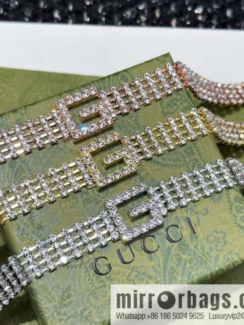 IMG_6933-800x800qusypopxjju111566_20250702084307.jpg ❗️New ❗️ ☀ new Gucci Gucci G letter full diamond necklace☀
