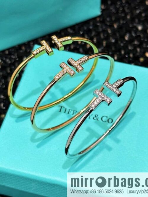 IMG_7176-800x800lhvnbdwsrqg111313_20250702083518.jpg Tiffany & Co ☀️ with Diamonds, Classic T-Series, Double T-Bracelet in Silver Rose Gold with Diamonds ☀️