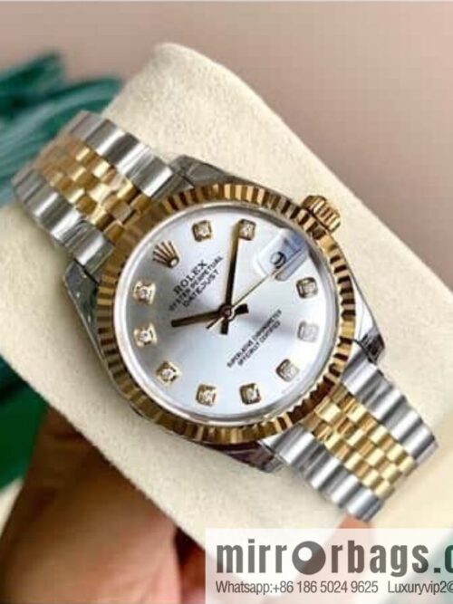 IMG_7346-800x800evjim3ydyfs49757_20250630001610.jpg Rolex Customized Edition 2236 Blue Gossamer Fully Automatic Mechanical Movement Dial Size 31mm Rolex Rolex Women\'s Oyster Diary Watch