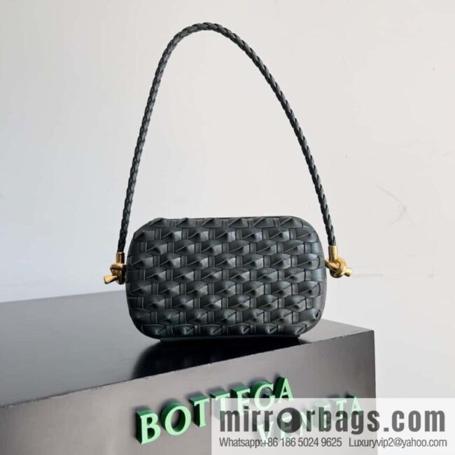 Bottega Veneta BV Knot | minaudiere: 717623 dark green