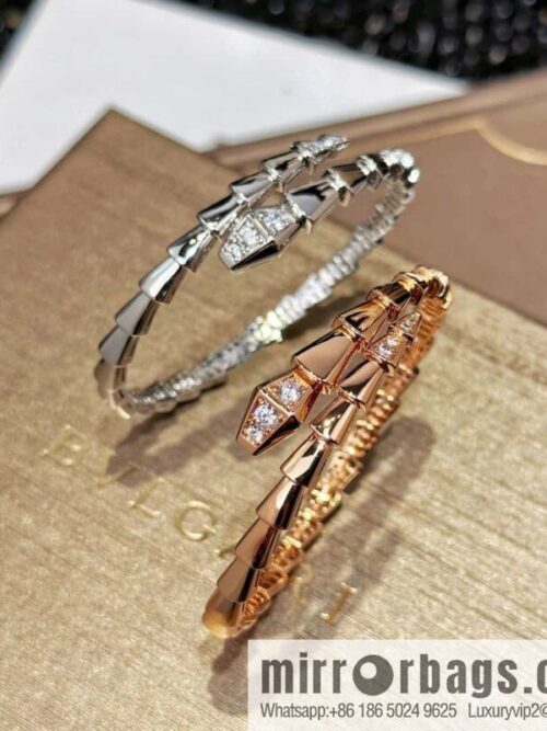 IMG_7527-800x800nyxvufnn01w110922_20250702082513.jpg ❗️CNC Version ❗️ ☀️ Bulgari BVLGARI Narrow Edition Headtail Bracelet with Drilled Snake Bone ☀️ Rose Gold, Silver ☀