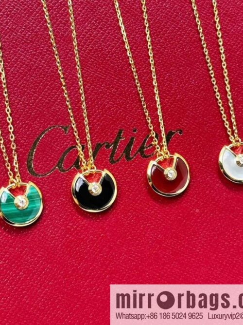 IMG_7599-800x800jj32mk1csxc110838_20250702082254.jpg ❗CNC Version ❗ Rose Gold ☀ CARTIER Cartier Amulet Necklace ☀