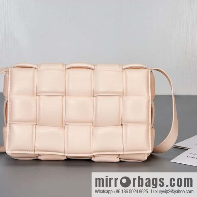 Bottega Veneta Padded Cassette Bag Model; 591970 BV Cassette Pillow Bag, Melon Color