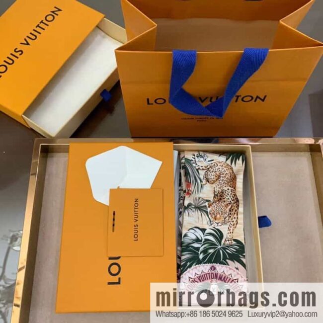 LV Louis Vuitton Voyage Extraordinaire Hair Band M73855