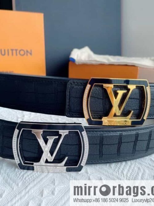 IMG_83090-800x800xonlul15cm482146_20250701195903.jpg LV/Louis Vuitton, steel resin inlaid with zirconium rare deerskin men\'s belt 4.0cm