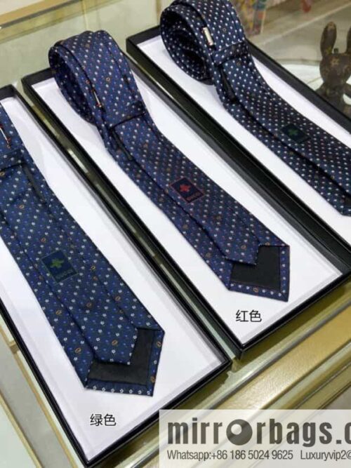 IMG_8379-800x800to0tr0x4qow93320_20250702012929.jpg GUCCI Gucci 100% Top Jacquard Silk Double G Flower Tie