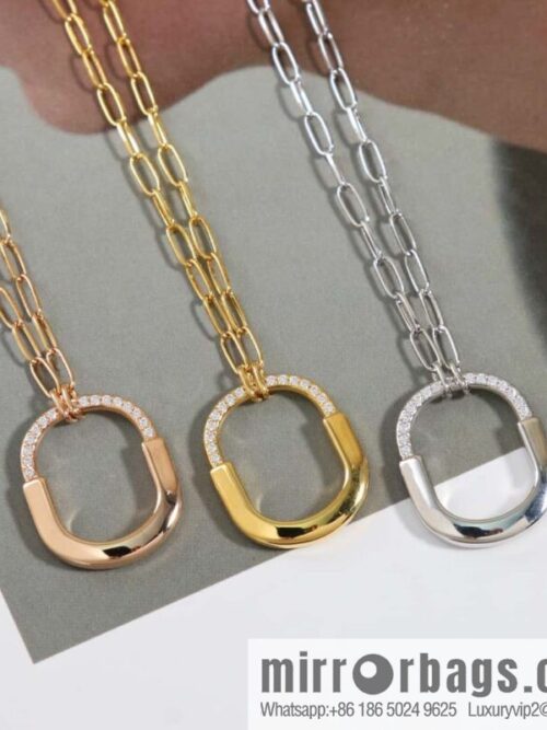 IMG_8397-800x800dpvnn012rpq135600_20250704220631.jpg ☀️Tiffany Lock Half Diamond Lock Head Necklace ☀️ Tiffany & co Tiffany Lock Collection
