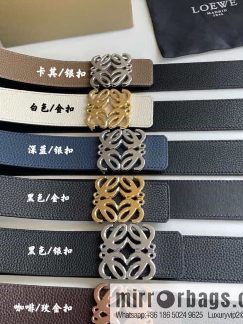 IMG_8437-800x800izkokpuepzs101628_20250702044813.jpg LOEVE Luo Yiwei stainless steel logo pattern metal buckle with the first layer of cowhide double-sided belt 40mm
