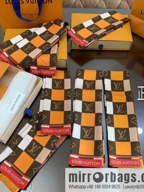IMG_8950-4-800x800pezm3jrkqo3113006_20250702112959.jpg LV Louis Vuitton MONOGRAM CHECK BANDEAU New Twilly Ribbon M68647