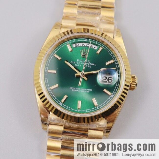 EW Boutique, Rolex Week Diary 36 Ultimate Edition, Original 3255 Automatic Mechanical Movement 128238 Series Watch