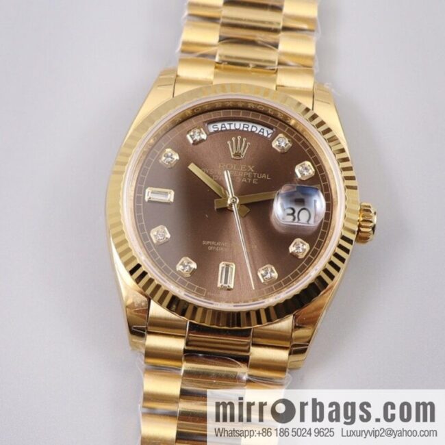 EW Boutique, Rolex Week Diary 36 Ultimate Edition, Original 3255 Automatic Mechanical Movement 128238 Series Watch