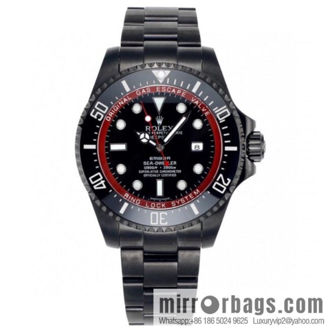 IMG_9523-800x800qpbi1tfxqny117331_20250702134154.jpg Rolex ROLEX SEA deep diving series overseas customized version \"Red Devil/Blue/Black\" is amazing. Equipped with Seagull 2836 movement