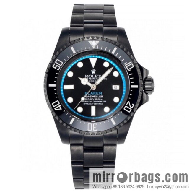 Rolex ROLEX SEA deep diving series overseas customized version \"Red Devil/Blue/Black\" is amazing. Equipped with Seagull 2836 movement