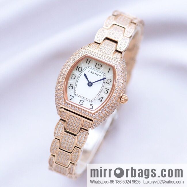 Gypsy 🌸 Cartier-Cartier Mini lady barrel type, using the original imported Swiss quartz movement