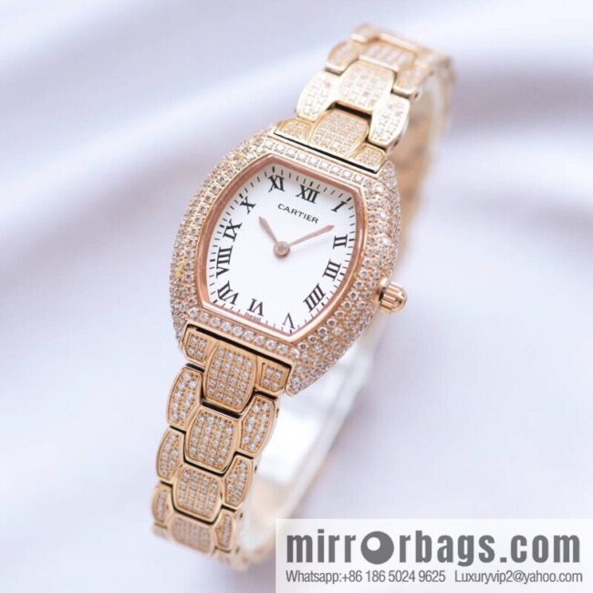 Gypsy 🌸 Cartier-Cartier Mini lady barrel type, using the original imported Swiss quartz movement