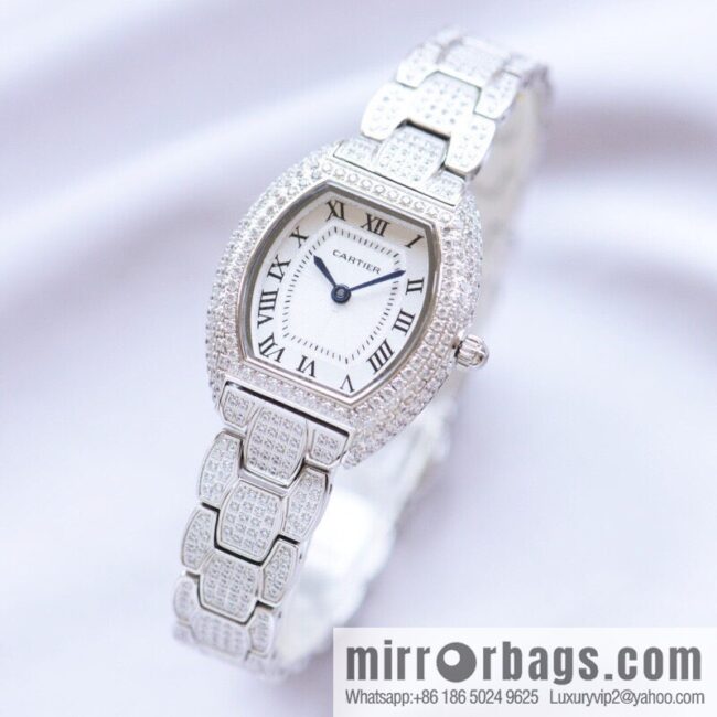 Gypsy 🌸 Cartier-Cartier Mini lady barrel type, using the original imported Swiss quartz movement