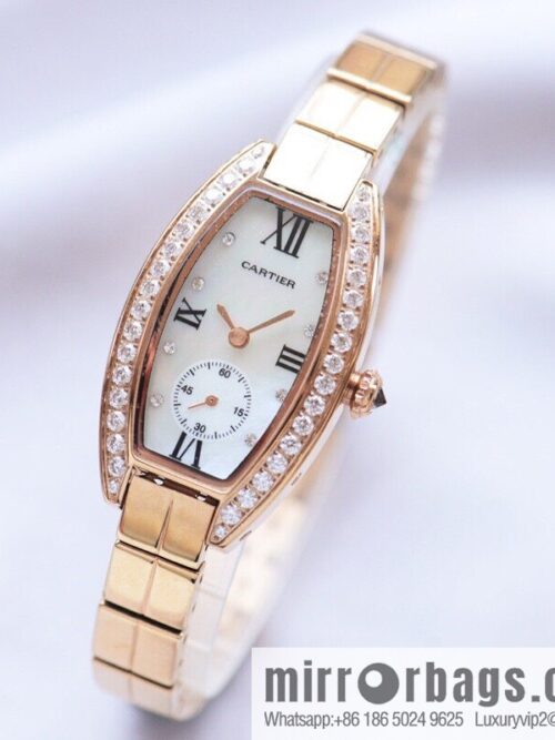 IMG_9603-800x800om3anpzhkov117226_20250702133910.jpg Cartier-CARTIER MINI wine barrel two and a half needle women\'s watch, imported quartz movement