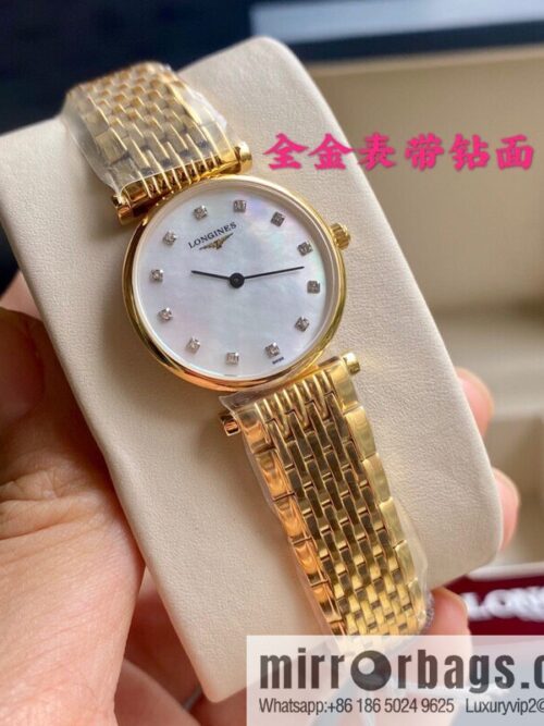 IMG_9850-800x800dsk2fw4eguc117114_20250702133521.jpg Ultra-thin 4mm~ Longines Garland Series - Elegant Luxury Ladies Quartz Watch