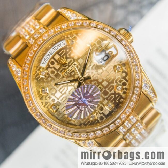 i1573046525_5203_2-800x800cif1th5bmf098065_20250702031435.jpg NS-Factory Rolex Log Full Diamond Series Swiss 2836 Movement Watch