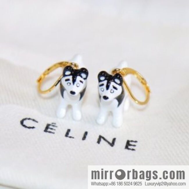 New Celine Husky stud earrings