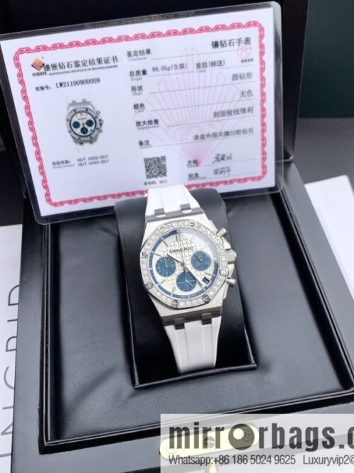 i1635953460_5763_1-800x800pvfvjhrdec288087_20250701225937.jpg The latest Royal Oak Offshore series chronograph quartz watch case 904 stainless steel with diamonds 32 2.0 bright vvs level cut diamonds