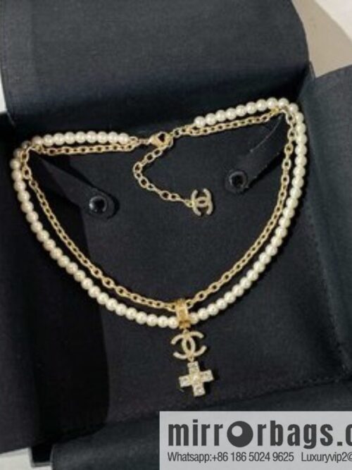 i1641646641_2391_1-800x800akmonh5knt419615_20250716015127.jpg Chanel Double C Cross Double Pearl Necklace
