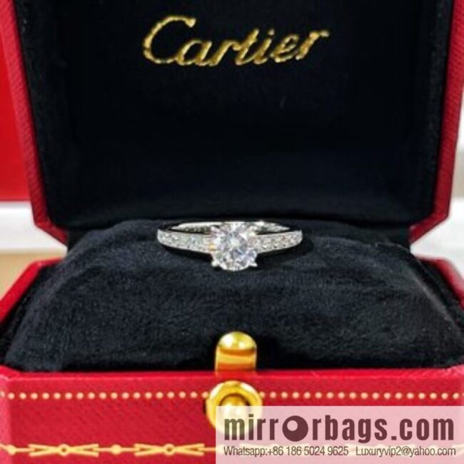 Cartier 1895 engagement ring