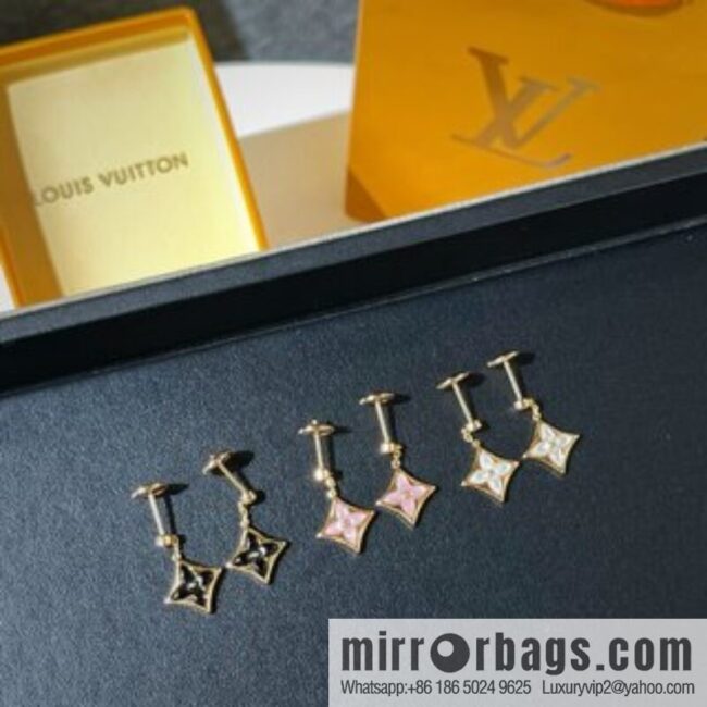 Louis Vuitton Louis Vuitton lv diamond fritillary earrings