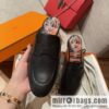 HERMES Hermès 2022 Latest Loafers Half-tow Catena Muller Shoes