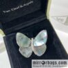 Van Cleef & Arpels White shells, grey shells, butterfly brooch
