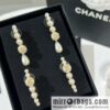 New ☑️ Chanel double c pearl stud earrings
