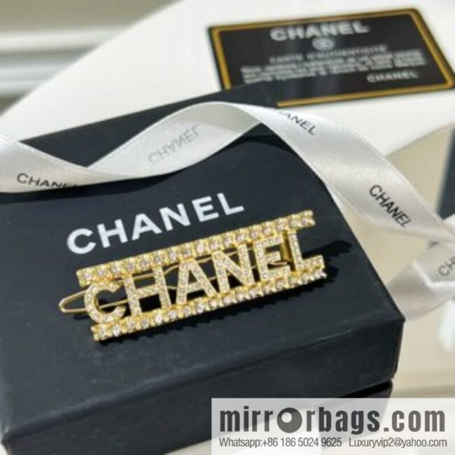 New ☑️ Chanel full diamond letter hairpin hairpin