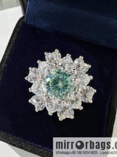 [High-end] Paraiba fireworks cutting ring
