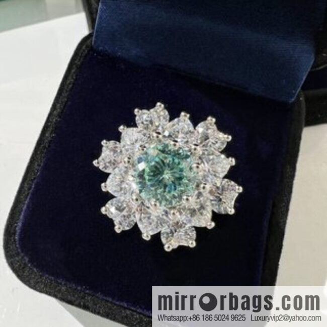 [High-end] Paraiba fireworks cutting ring