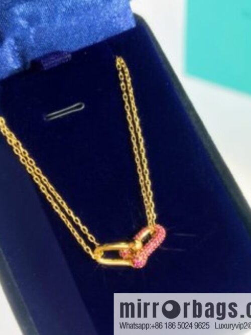 i1652695164_4764_3-800x800h1mppblh4cj23414_20250716022600.jpg Tiffany & co. Pink diamond full diamond double chain ring necklace