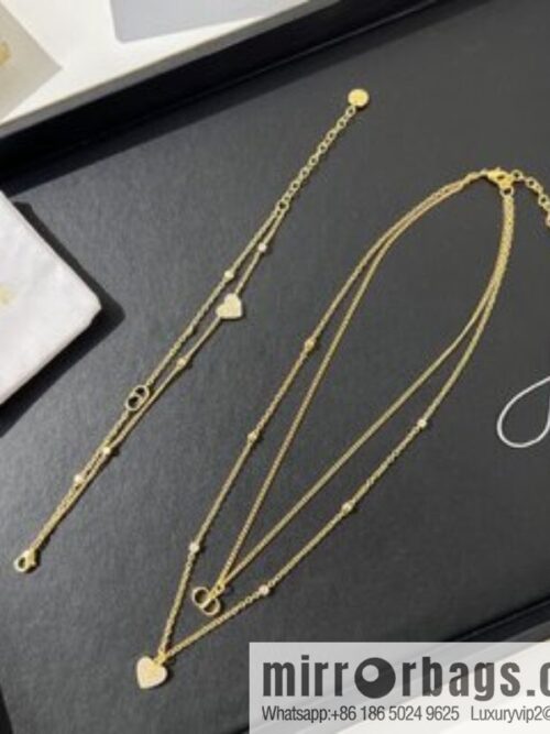 i1653028187_7376_1-800x800s5fgmya4lur23197_20250716022410.jpg New ☑️ Dior CD peach heart double layer bracelet necklace