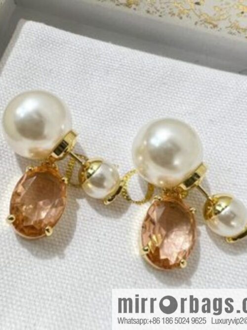 i1653029136_4946_2-800x800c4mp5is3oj323173_20250716022357.jpg New ☑️ Dior CD size pearl champagne diamond stud earrings