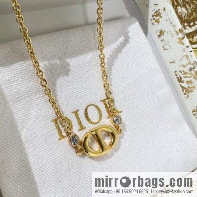New ☑️ Dior CD Diamond Necklace