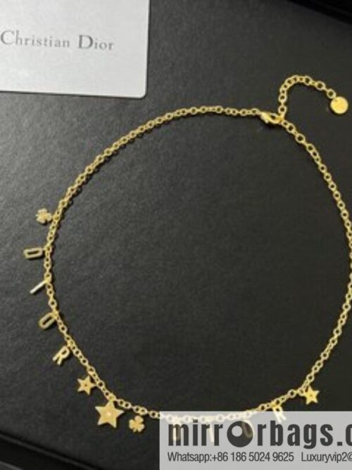 i1653315655_7581_1-800x800t04cmryi2cs23028_20250716022236.jpg New ☑️ Dior fringed star four-leaf clover letter necklace