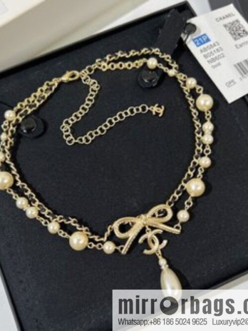 i1653837740_3714_1-800x800yd5yquiyjue20191_20250716015644.jpg New ☑️ Chanel Double C Bow Double Pearl Necklace