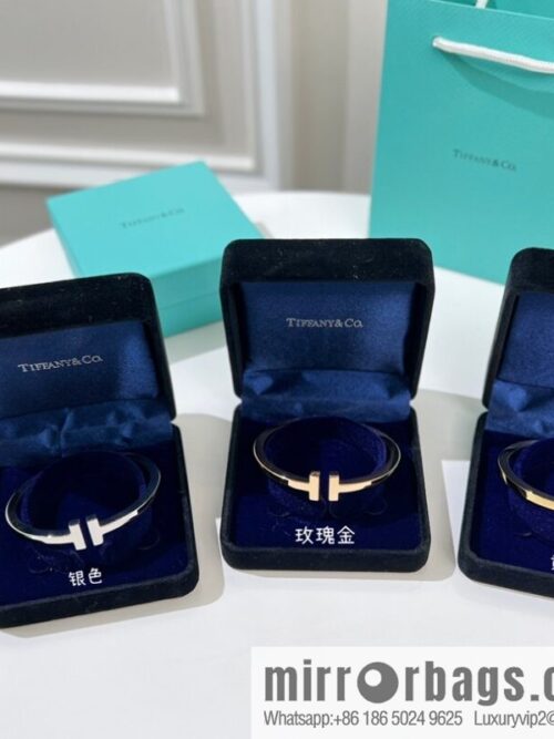 i1654006242_4359_0-800x800vqxaa4zku4z20101_20250716015554.jpg Tiffany & co. Tiffany & Co. Classic T series, glossy gold silver rose gold double T bracelet