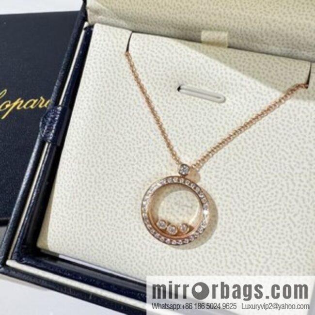 Chopard happy diamonds necklace
