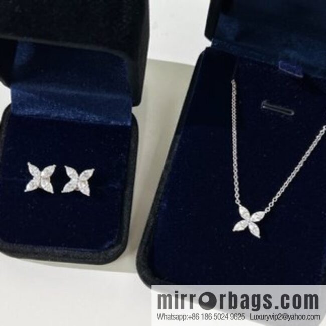 i1654446356_5771_1-800x800yxfdf2s4v0c19964_20250716015440.jpg Tiffany & Co. Tiffany Victoria ™ M series four-leaf clover horse eye necklace stud earrings