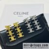 Celine Arc de Triomphe fringed earrings