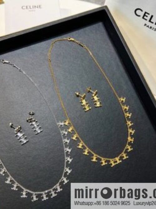 i1655348953_4860_1-800x800dbujqwvyhne19700_20250716015211.jpg Celine Arc de Triomphe fringed necklace earrings