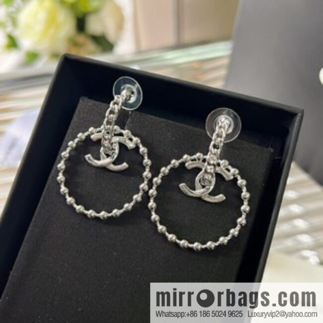 New ☑️ Chanel double c ring earrings