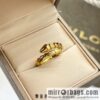 BVLGARI Bulgari smooth snake bone ring